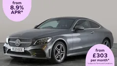 Used 2020 Mercedes C220 AMG line Coupe | £20,353 (Fair price)
