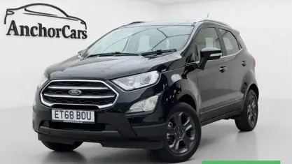 Used Ford Ecosport Zetec 125 HP (91 kW) 2019 Black SUV