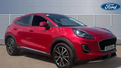 Used Ford Puma Titanium 125 HP (91 kW) 2023 Red SUV