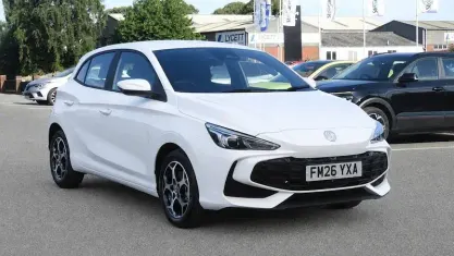 New MG MG3 SE 116 HP (85 kW) 2026 White Hatchback