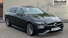 Grey Used 2022 Mercedes C200 AMG Line Premium Estate | £27,093 (Fair price)