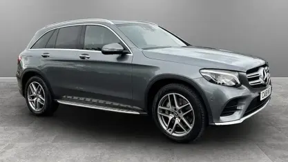 Used Mercedes GLC250 AMG line 204 HP (150 kW) 2018 Grey SUV