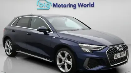Used Audi A3 Sportback e-tron S-Line 204 HP (150 kW) 2024 Blue Hatchback