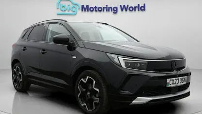 Used Vauxhall Grandland X Ultimate 131 HP (96 kW) 2023 Black SUV