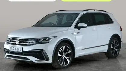 Used VW Tiguan R-line 150 HP (110 kW) 2023 White SUV