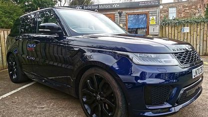 Begagnad Land Rover Range Rover Sport Autobiography Dynamic 306 HK (225 kW) 2020 Blå SUV