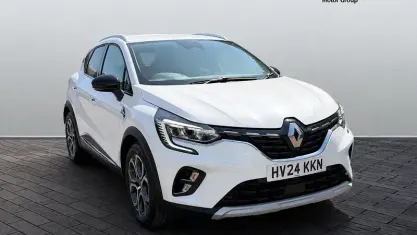 Used Renault Captur Techno 91 HP (66 kW) 2024 White SUV