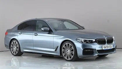 Used BMW 530 M Sport 265 HP (194 kW) 2020 Blue Sedan