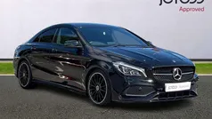 Black Used 2018 Mercedes CLA220 AMG line Sedan | £14,500 (Fair price)
