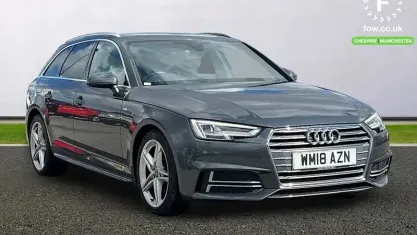Used Audi A4 S-Line 190 HP (139 kW) 2018 Grey Estate