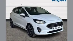 White Used 2023 Ford Fiesta Titanium X Hatchback | £16,250 (Fair price)