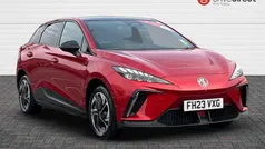 Tri coat dynamic red Used 2023 MG MG4 EV Trophy Hatchback | £14,419 (Fair price)