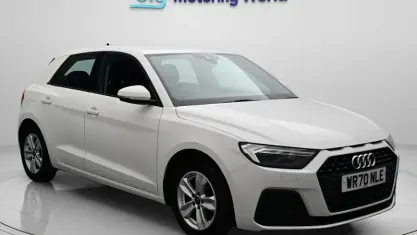 Used Audi A1 Sportback 95 HP (69 kW) 2020 White Hatchback