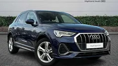 Blue Used 2022 Audi Q3 S-Line SUV | £26,985 (Fair price)
