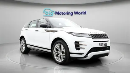 White Used 2022 Land Rover Range Rover evoque SE Dynamic Hatchback | £24,300 (Fair price)