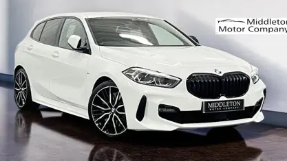 Used BMW 120 M Sport 190 HP (139 kW) 2021 White Hatchback