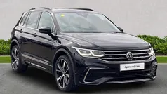 Black Used 2022 VW Tiguan R-line SUV | £27,531 (Fair price)