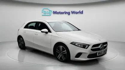Used Mercedes A180 136 HP (100 kW) 2021 White Hatchback