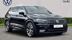 Black Used 2017 VW Tiguan R-line SUV | £15,647 (Fair price)