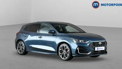 Used Ford Focus ST-Line 125 HP (91 kW) 2022 Blue Hatchback