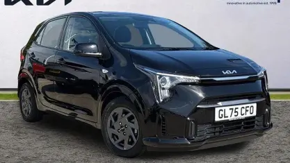 Used Kia Picanto GT-Line 69 HP (50 kW) 2025 Black Hatchback