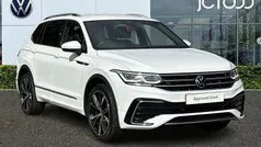 White Used 2022 VW Tiguan Allspace R-line SUV | £27,201 (Fair price)