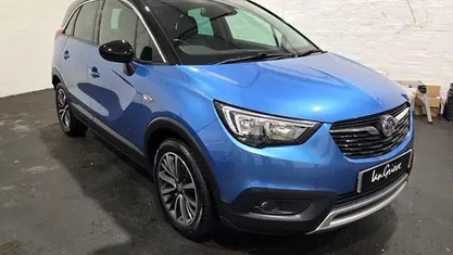 Used Vauxhall Crossland X Elite 131 HP (96 kW) 2019 Blue SUV