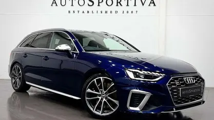 Used Audi S4 Basis 341 HP (250 kW) 2021 Blue Estate