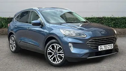 Used Ford Kuga Titanium 120 HP (88 kW) 2020 Blue SUV