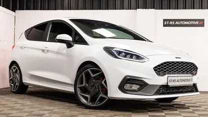 White Used 2018 Ford Fiesta ST Hatchback | £12,495 (Fair price)