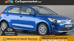 Blue Used 2022 Kia Rio Hatchback | £9,697 (Fair price)