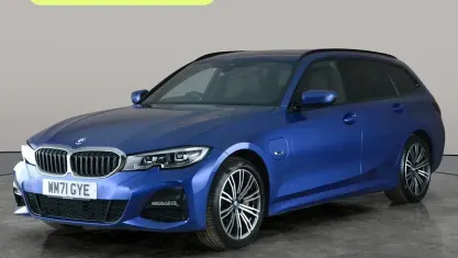 Used BMW 330e M Sport 292 HP (214 kW) 2022 Blue Estate