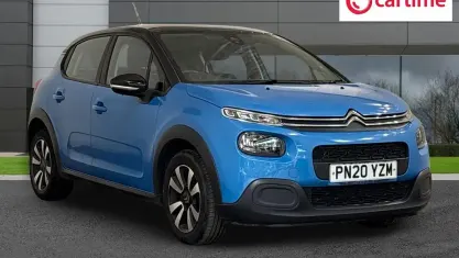 Used Citroën C3 Feel 83 HP (61 kW) 2020 Blue Hatchback