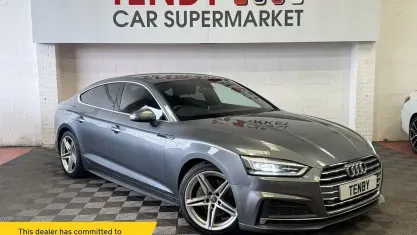 Used Audi A5 Sportback S-Line 190 HP (139 kW) 2017 Grey Hatchback