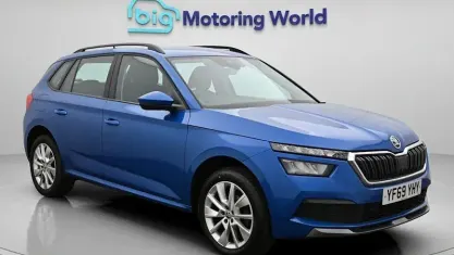 Used Skoda Kamiq SE 116 HP (85 kW) 2019 Blue SUV