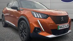 Orange Used 2022 Peugeot e-2008 Premium SUV | £13,905 (Fair price)