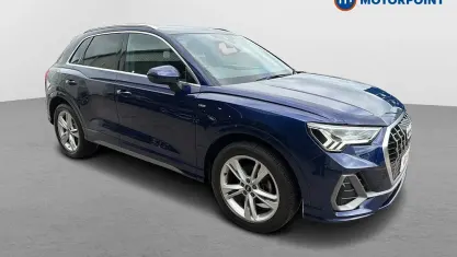 Used Audi Q3 S-Line 150 HP (110 kW) 2022 Blue SUV