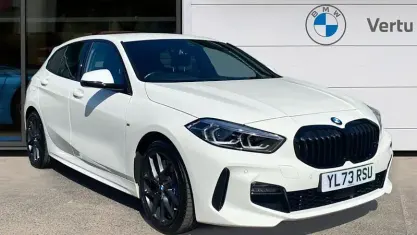 Used BMW 118 M Sport 136 HP (100 kW) 2024 White Hatchback