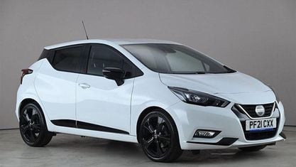 Używany Nissan Micra S 92 KM (67 kW) 2021 Biały Hatchback