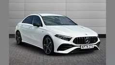 White Used 2024 Mercedes A35 AMG Premium Sedan | £37,895 (Fair price)