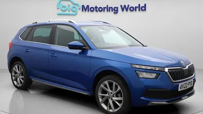 Used Skoda Kamiq SE L Executive 150 HP (110 kW) 2022 Blue SUV