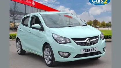 Used Vauxhall Viva 75 HP (55 kW) 2017 Green Hatchback