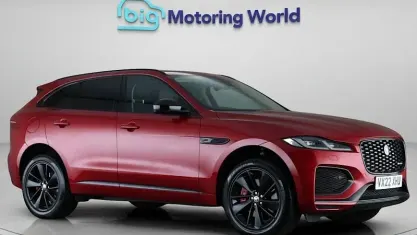 Used Jaguar F-Pace R-Dynamic 404 HP (297 kW) 2022 Red SUV