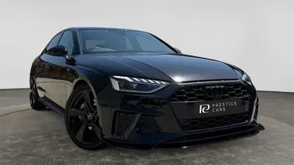 Used Audi A4 S-Line 163 HP (119 kW) 2023 Black Sedan