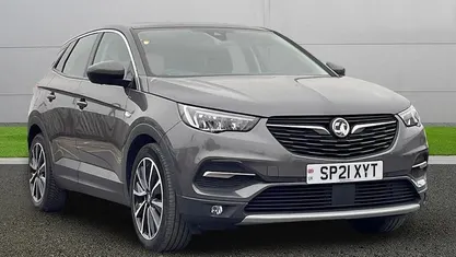 Used Vauxhall Grandland X Elite 131 HP (96 kW) 2021 Grey SUV