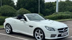 White Used 2013 Mercedes SLK200 AMG Cabriolet | £9,990 (Fair price)