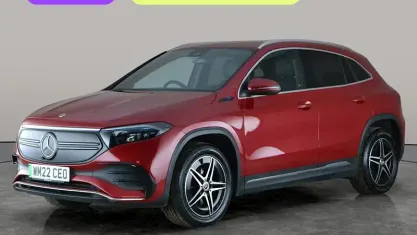 Used Mercedes EQA250 AMG line 139 kW (190 HP) 2022 Red SUV