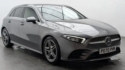 Used Mercedes A200 AMG line 163 HP (119 kW) 2020 Grey Hatchback