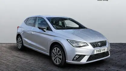 Used Seat Ibiza XCELLENCE 95 HP (69 kW) 2021 Silver Hatchback
