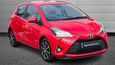 Red Used 2019 Toyota Yaris Hatchback | £10,495 (Fair price)